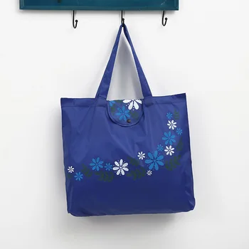 1 шт. многоразовая сумка-тоут, портативная складная экологичная Оксфордская сумка для покупок в продуктовых магазинах, складная сумка-органайзер для покупок, сумка-тоут для покупок